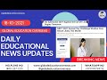 DAILY NEWS UPDATES- Global Education Overseas