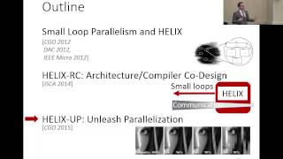 Dr. Simone Campanoni, Research Associate, Harvard University, "Parallelization in the Multicore Era"