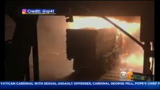 East Harlem Dump Truck Fire
