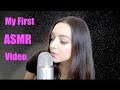 My First ASMR Video (whispers, mouth sounds)