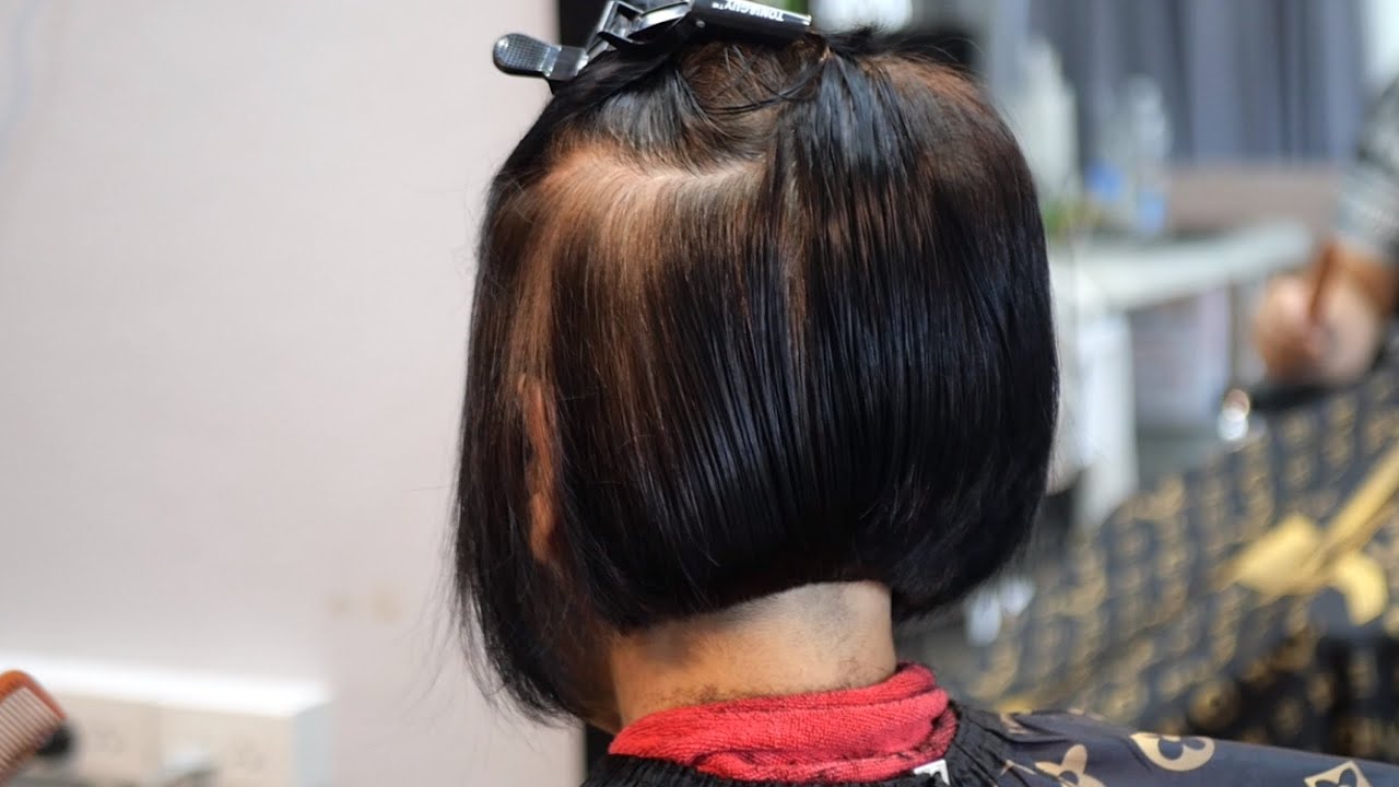 Beautiful Bob Haircut For Thin Hair ตัดผมบ็อบ คนผมบาง ทุย ทุย สวยงาม ...