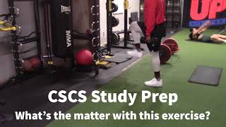 CSCS Study Prep Practical What's Wrong With This STEP-UP | Show Up Fitness CSCS Study Guide