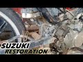 Restoration Suzuki Shogun sp 125