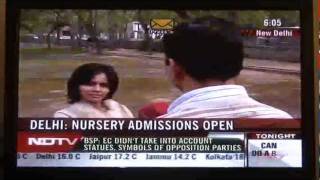 Nursery Admissions | Ndtv 24*7 | Sumit Vohra and  Parents of AN.com highlight  Donation Angle