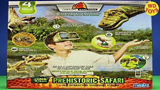 New Prehistoric Safari Uncle Milton Dinosaurs Virtual Reality Spinosaurus, T-Rex 3D Unboxing