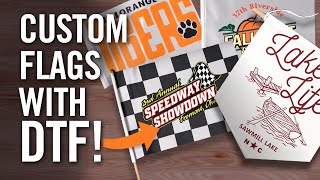 6 Simple Ways to Print Custom Flags with DTF & Boost Your Profits