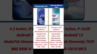 Motorola Moto G54 vs Motorola Edge 40 Neo Comparison #shorts #short #motog54 #mobilecomparison