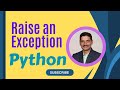 Raise Exception in Python