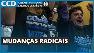 A mudança radical do futebol do Grêmio