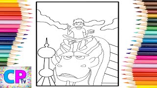 Wish Dragon Coloring Pages/Din From Wish Dragon Coloring/Elektronomia - Sky High [NCS Release]