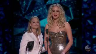 Gorgeous Jennifer Lawrence at The Oscar 2018