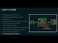 Introduction to python-oracledb driver​ for Python and Oracle Database​, February 2025
