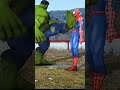 Spiderman vs hulk vs crazy boy fight #hulksmash #spiderman