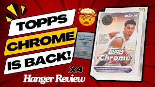 😳HANGER AUTO??🔥Topps Chrome Basketball is BACK!