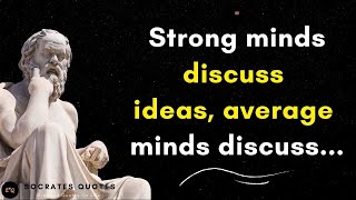 ♦ Top 20 Greatest Socrates Quotes On Life ~ Socrates Powerful Quotes ~ The Ancient Greek Philosophy