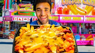 LIVING on WORLD'S BEST FRIES for 24 HOURS!