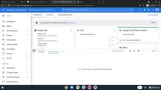 How to activate cloud shell in Google cloud platform