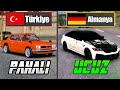 BÜTÜN SERVERLARI GEZDİM !! #2 | EN UCUZ vs EN PAHALI | Car Parking Multiplayer