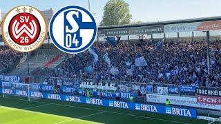 Ausgleich in der 90. Minute und Klasse Stimmung | SV Wehen Wiesbaden vs FC Schalke 04 02.09.23