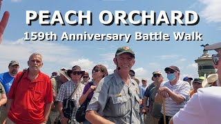 159th Anniversary of the Peach Orchard - Gettysburg Battle Walk with Ranger Matt Atkinson