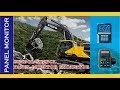 Simbol-Simbol dari Panel Monitor Excavator