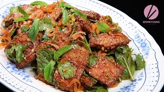 Thai Beef Salad, Nam Tok