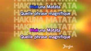 Karaoké Hakuna Matata - We Love Disney *