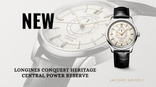 New Longines Conquest Heritage Central Power Reserve 2024