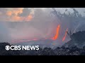 Videos show lava from volcano eruption on France's Réunion Island reaching ocean