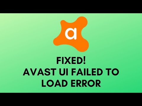 How To Fix Avast UI Failed To Load Error [ Working  2020 ]