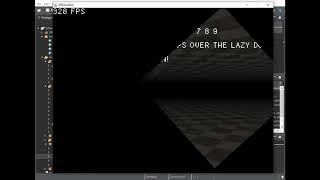 3D Java Game Engine Part 5: Quick Update - Text Rendering and Polygon Masking