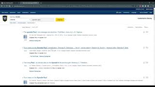 Basic and Advanced Search in EBSCO