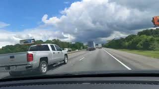 Timelapse driving from Nashville to Atlanta