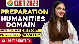 CUET 2023 Humanities domain Preparation | Best Strategy, Books for CUET 2023 Preparation🔥 #cuet2023