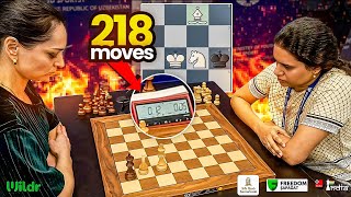 Kosteniuk Checkmates Humpy with a Bishop and Knight 12 seconds on the clock! | World Blitz 2023