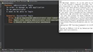 Joomla Gherkin and Codeception