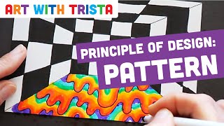 Principles of Design: Pattern Art Tutorial - Art With Trista