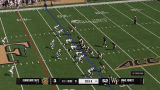 Season 2 Week 1: Kennesaw State vs Wake Forest