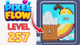 Pixel Flow Level 257 Walkthrough