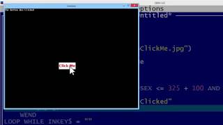 QBasic Tutorial 56 - QB64 - Mouse Interface Part 2 - Adding A Button