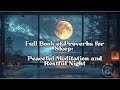 Full Book of Proverbs for Sleep: Peaceful Meditation and Restful Night