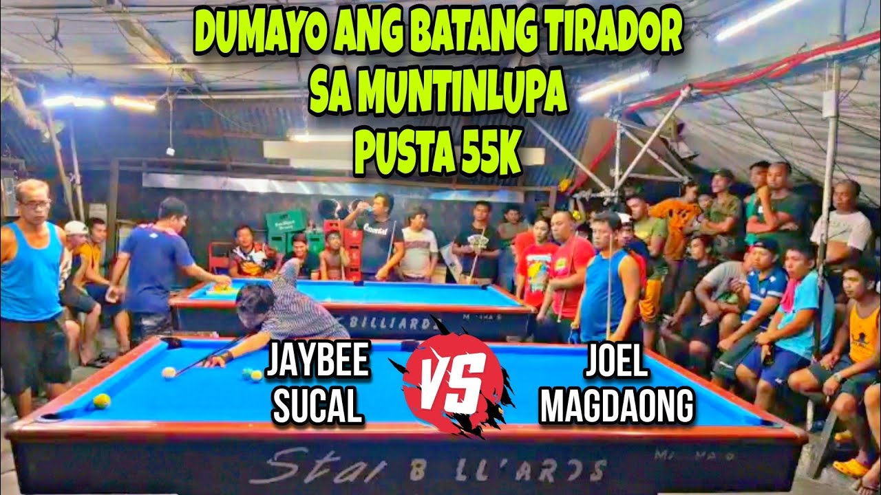 Jaybee Sucal Vs Joel Magdaong | Parehas 10Ball Race-17 Bet 55k - YouTube