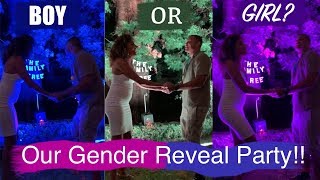 Our Baby Gender Reveal Party! Boy Or Girl??? | BiancaReneeToday