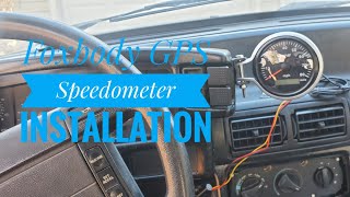 Installing a GPS speedometer in a 1987-93 mustang