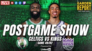 LIVE Garden Report: Celtics vs Kings Postgame Show | Powered by LinkedIn