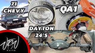 1971 Chevy Hardtop Upgrades - Dayton 24’s, QA1, BEAR, MOSER