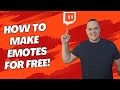 Make EMOTES Easy! | 2023 Canva TUTORIAL #canva #emotes #2023
