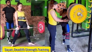Squat, Deadlift Strength Training