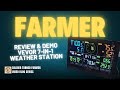 Vevor 7 In 1 Weather Station Review & Demo | Soldier Turned Farmer