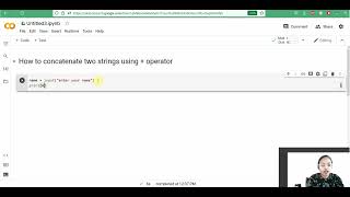 How to concatenate two strings in Python | How to concatenate two strings in Python | Concatenation